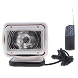 35W Xenon HID Search Work Light Remote Control for Marine Boat Truck Car ATV - White
