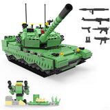 Military Series World War II Chinese Army 99A main battle tank DIY model Building Blocks Bricks Toys Gifts