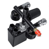220V 380V Air Compressor Pressure Valve Switch Manifold Relief Regulator 90-120psi Pressure Gauge Control Valve With Gauge Auto