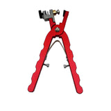F31227 Leather Watch Bracelet Cutting Plier for Straps to Fix Catches Spring Bar Hand Tool Pliers Red Straight