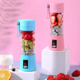 Portable Size USB Electric Fruit Juicer Handheld Smoothie Maker Blender Stirring Rechargeable Mini Portable Juice Cup Water
