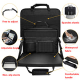 Car Laptop Eating Tray Back Seat Laptop Bag Work Desk Steering Wheel Eating Tray Portable Car Computer Holder Table Non-slip PC