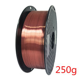 1.75mm 3D Printer Filament PLA Silk Texture 0.25Kg 250g Shine Silky 3D Pen Printing Filaments Rich Luster Printing Materials