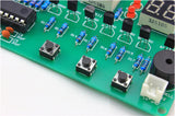 DC 5-12V Digital Electronic Clock DIY Kit 6 Digit Electronic Parts LED Digital Timer Module for Alarm Countdown Clock Stopwatch