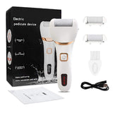 Electronic Feet File Hard Skin Callus Remover Scrubber Home Pedicure Exfoliation Tool Rechargeable Foot care tools @ME88