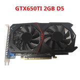 Gtx650ti Graphics Card DDR5 2GB 128Bit Desktop Computer Graphics Card PCI-Express 2.0 Gaming Video Card