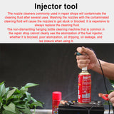 Universal Car Fuel Injector Cleaner Nozzle Shape Car Flush Adapter Tools Set Nozzle Accessories Equipment Car Cleaning Washing