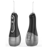Portable oral irrigator usb rechargeable water flosser Dental Water Jet 300ML 5Models Water Tank Waterproof Teeth Cleaner