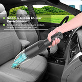 Handheld Vacuum Cleaner, Cordless 9 Kpa, Strong Suction Power is Powered By Lithium-Ion Battery, For Home and Car