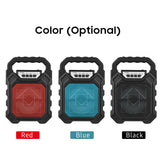 Rechargeable Cordless Outdoor Speaker BT Karaoke Machine Battery Powered with Microphone for Outdoor Gym Party Singing Dancing