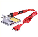 220V 80W LCD Electric Soldering Iron Adjustable Temperature Solder Iron Tools with Quality Soldering Iron Tips Kits Stand Tool