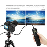 SHOOT RS-60E3 LCD Time Shutter Release Remote Control for  Sony A6000 A7000 A5000 A3000 A6 A7R rx100ii nex-3nl hx50 hx60