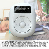 Hands Free DAB Digital Radio ABS With Bluetooth-Complitable Portable OLED Display with Earphone Charging Cable