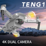2021 New Mini Drone 4K 1080P HD Camera WiFi Foldable Quadcopter RC Drone Toy E88