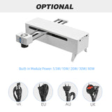450nm 40W Laser Engraving Machine Adjustable Focal Length Support PC Software High Speed Mini CNC Laser Engraver Cutter DIY Tool