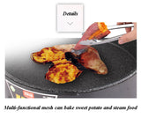 Household Electric Multi Cooker Grills Oven Cooker Hot Pot Multi-functional Smokeless Electric Roast Double Heating