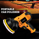Electric Buffer Polisher 6 Inch for Polishing Sanding Waxing Variable Speed Detachable with Polishing Pads for Car Polishing
