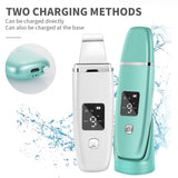 Ultrasonic Skin Scrubber Deep Face Cleaning Machine Peeling Shovel Facial Pore Cleaner Face Skin Scrubber Lift Machine