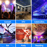 4CH Mini DMX 512 Decoder RGBW LED Light Strip Controller Console Use Decorated Lighting Home Lights Dimmer Driver DC9V-24V