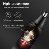 Multifunctional 3 In 1 Nose Hair Trimmer for Men and Women Professional Nose Clippers Ear Hair Trimmer Epilator Removal