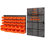 Hardware Tools Hanging Plate Garage Workshop Storage Rack Screw Wrench Classification Parts Box Parts Box Instrument Box