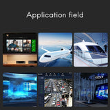 100M Single-Mode Single-Fiber Optical Fiber Transceiver HTB-3100AB Photoelectric Converter Black