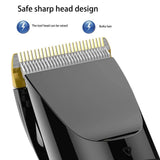 Electric Hairdresser Three Speed Adjustable liquid crystal display electric shears home hairdressing oil head razor