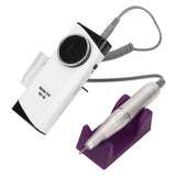 Nail Drill Machine 30000RPM High Speed USB Rechargeable Electric Nail Polishing Machine with 6 Bits for Nail Art Manicure Salon