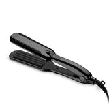 Professional Hair Crimper Curler Dry &amp; Wet Use Corrugated Irons Ceramic Curling Iron with Temperature Control Waving Tool