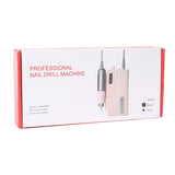100‑240V Electric Manicure Drill Nail Drill Machine 30000RPM CW CCW Rotation Manicure Polishing Tools for Nail Salon Pink