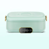 Portable Electric Heating Lunch Box Multifunctional Cooking Pot Barbecue Machine Hot Pot Frying Pan Oven Household Cooking Rice