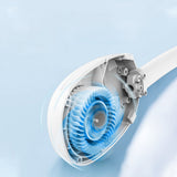 3 Types Summer Air Cooling Neck Fan Leafless Hanging Neck Fan Bladeless Ventilator USB Rechargeable Neckband Fans Air Cooler