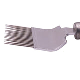 Pin shovel Durable Wooden Handle Comb Bee Tool Honey Pin Needle Honey Knife Cut Honey Knife Beekeeper Uncapping Forks 10 Pcs