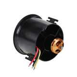 RC Motor 70mm EDF Set 2827 2600KV Motor With 10 Blades Ducted Fan for RC Airplane