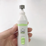 2 in 1 Dog Cat Hair Trimmer Paw Nail Grinder Pet Grooming Clippers Nail Cutter Low Noise Hair Cutting Machine Pet Grooming Tool