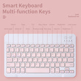 Rechargeable Universal 10 Inch Wireless Bluetooth Keyboard Mouse Set for IPad Iphone MAC Android Phone Samsung Tablet Windows