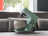 220V 5.5L Electric Dough Mixer 6 Gear Adjustment Green/Black Color Available 1200W Household Multifunctional Kitchen