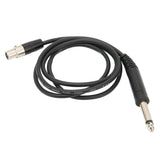 3 Pin Mini XLR Female to 6.35mm Male Cable 3.3ft XLR to 1/4in Microphone Cord for Live Sound Card Microphone