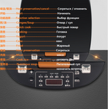 5L Electric Rice Cooker Intelligent Home Appliances Cooking Pot Non-stick Multicooker Food Cooking Pot Cooker 220V