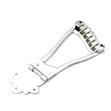 6 Strings Jazz Guitar Bridge Trapeze Tailpiece for Hollow Body Archtop Guitar Accessories
