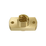 Z Axis Trapezoid Motor Screw Nuts T8 Nut POM Nut Lead 8mm Pitch 2mm For Creality