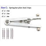 316# Stainless Steel 6825 Watch Bracelet Pliers Standard of  Removing Spring Bar Watch Bands Removal Tool