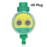 Digital Hose Faucet Timer Outdoor Battery Operated Automatic Watering Sprinkler System Irrigation Controller with 2 Outlet