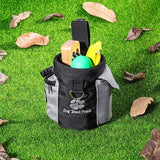 Dog Treat Pouch Drawstring Carries Pet Toys Food Poop Bag Pouch Pet Hands Free Training Waist Bag Pet Product