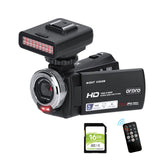 Ordro V12 Video Camera Digital Camcorder 1080p Full HD, Infrared Night Vision, YouTube Vlog Cameras with IR Light, for Blogger