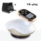 Smart LCD Screen Scraping Instrument Magnetic Therapy Cupping Dehumidify Heating Negative Pressure Suction Heating Cupping Tools