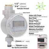 Automatic Intelligent Electronic LCD Display Home Ball Valve Watering Timer Garden Water Timer Irrigation Controller System