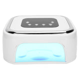 100‑240V 80W UV LED Nail Dryer Lamp Nail Art Gel Curing Light 4 Gears Timing Nail Gel Dryer Lamp