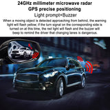Universal 24Ghz Millimeter Microwave Radar BSD Blind Spot Detection System Lane Change Assistance Door Opening Reversing Warning