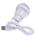 LED emergency light bulb, USB interface with cable Portable Camping Lamp Mini Bulb Book Light Reading Student Study Table Lamp